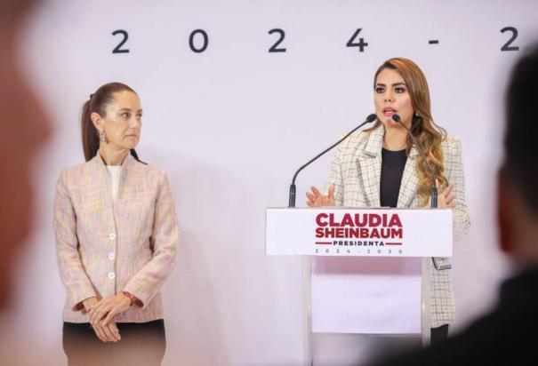 Evelyn Salgado va por más proyectos de desarrollo para Guerrero en la gestión de Claudia Sheinbaum.