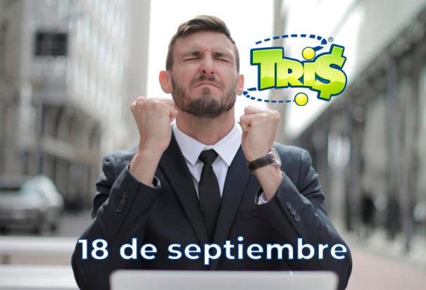 Resultados del Tris de hoy 18 de septiembre del 2024.