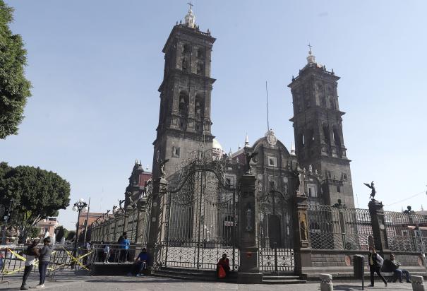 Catedral de la ciudad de Puebla