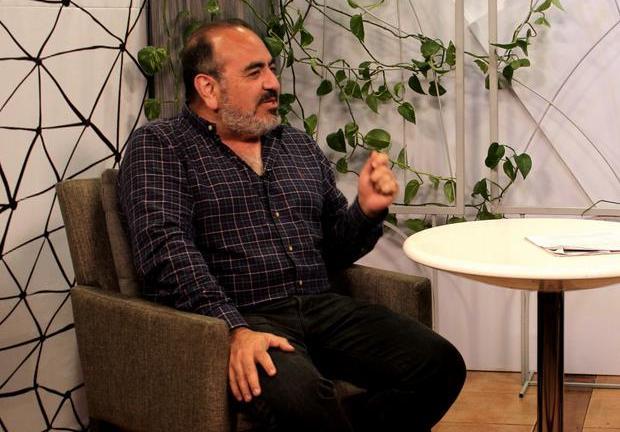 Alejandro Rosas durante una entrevista, en enero de 2019.