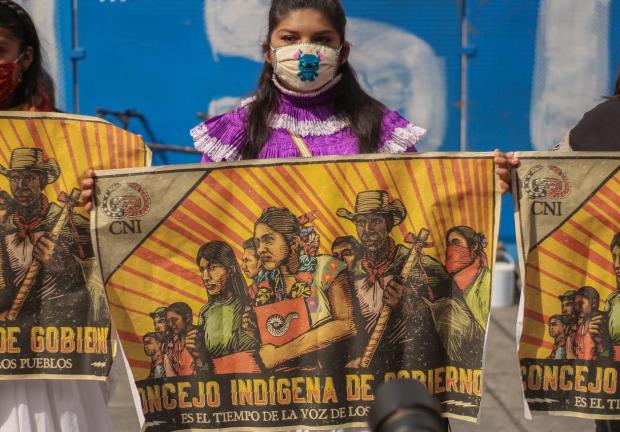 Simpatizante del EZLN.