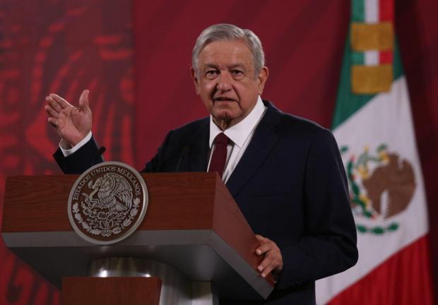 El presidente de México, Andrés Manuel López Obrador (AMLO), el 30 de octubre de 2020.