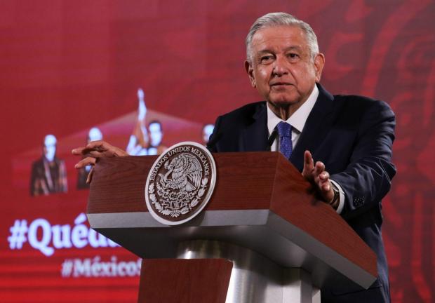 El presidente de México, Andrés Manuel López Obrador, el 10 de noviembre de 2020.