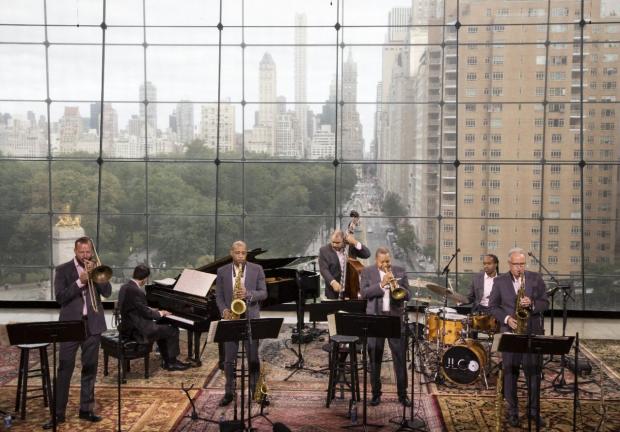 El septeto de la Orquesta de Jazz at Lincoln Center