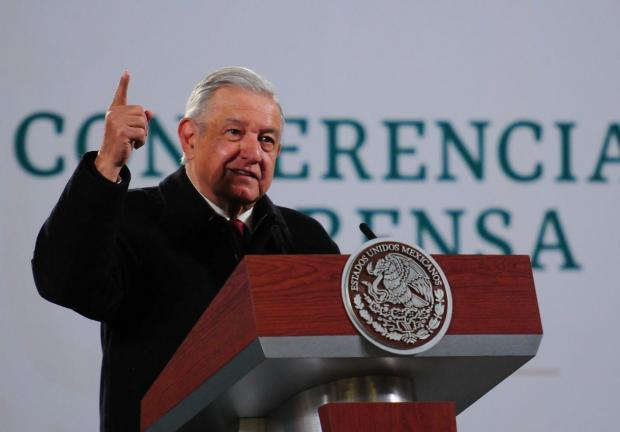 El presidente de México, Andrés Manuel López Obrador, el 7 de enero de 2020.
