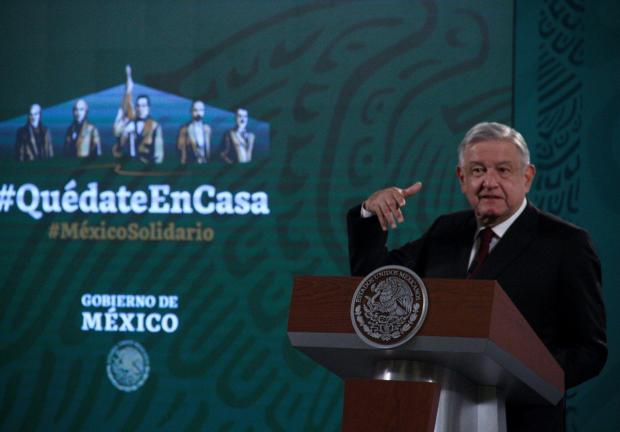 El presidente de México, Andrés Manuel López Obrador, el 9 de febrero de 2021.