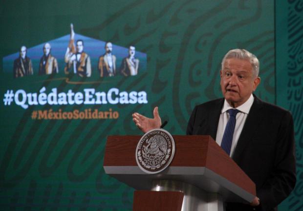 El presidente de México, Andrés Manuel López Obrador, el 23 de marzo de 2021.