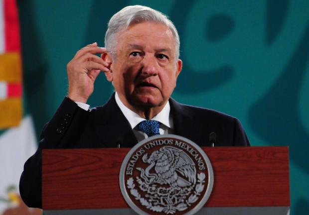 El presidente de México, Andrés Manuel López Obrador, el 14 de abril de 2021.