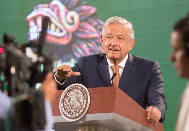 El presidente de México, Andrés Manuel López Obrador (AMLO), el 19 de abril de 2021.