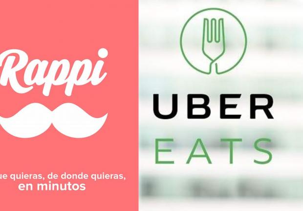 Uber Eats y Rappi, entre las más populares.