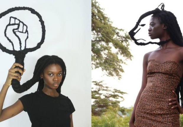 La joven hace esculturas con su cabello y tiene el Récord Guinness 2022
