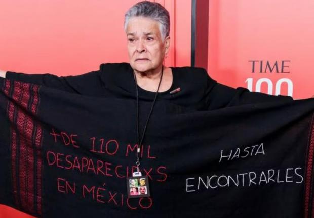 María Herrera Magdaleno, durante la gala de TIME.