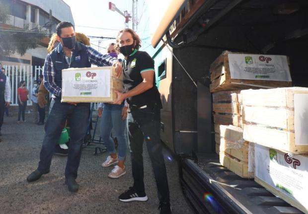 La entrega de miles de apoyos alimenticios se ha realizado en 46 municipios