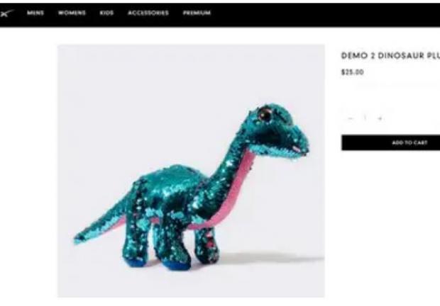 Dinosaurio se vende en página de Space X