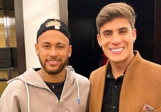 Neymar y Tiago Ramos