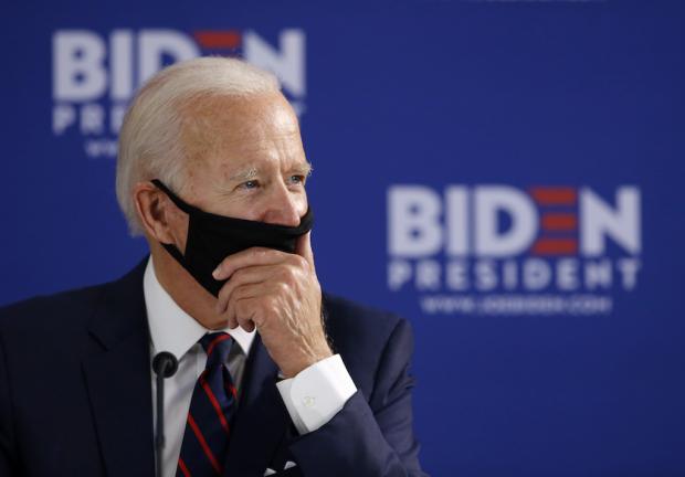 El virtual candidato a la presidencia de Estados Unidos por el Partido Demócrata, Joe Biden.