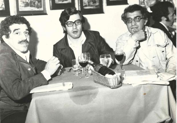 Gabriel García Márquez, José Emilio Pacheco y Carlos Monsiváis