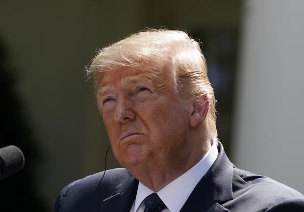El presidente de Estados Unidos, Donald Trump en la Casa Blanca, el 24 de junio de 2020.