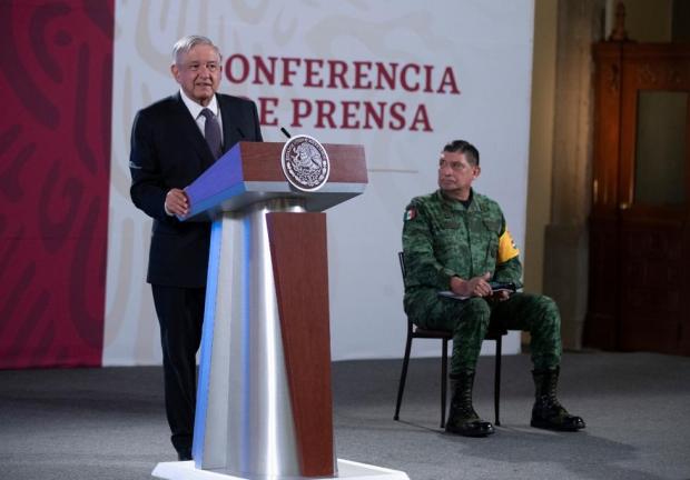 El presidente de México, Andrés Manuel López Obrador, el 23 de julio de 2020.