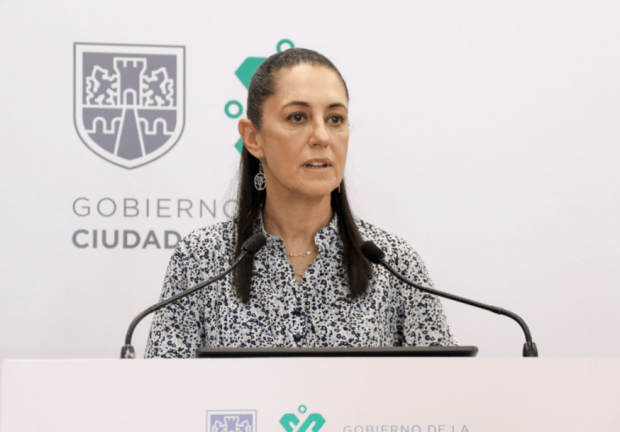La Jefa de Gobierno de la Ciudad de México, Claudia Sheinbaum.