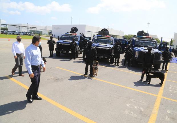 Entra en funciones Grupo de Operaciones Especiales de Tamaulipas.