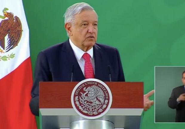 El Presidente Andrés Manuel López Obrador, e 19 de agosto de 2020.
