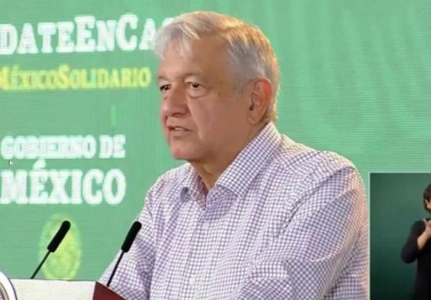 El Presidente de México, Andrés Manuel López Obrador, el 28 de agosto de 2020.