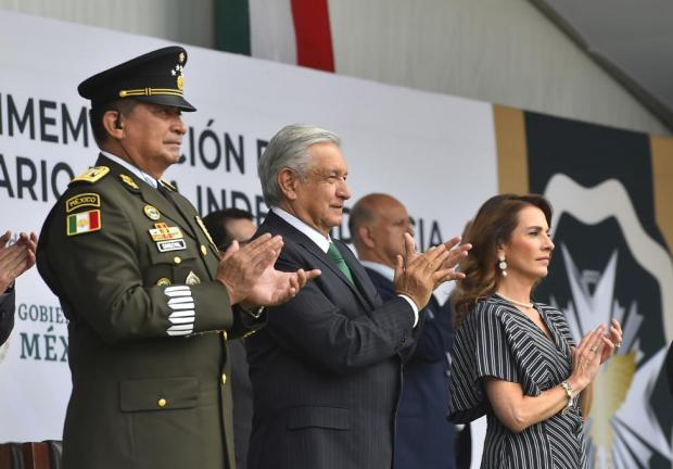 Desfile militar del 210 de aniversario de la Independencia de México.