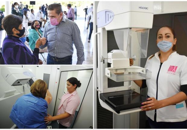 Aispuro Torres, expuso que con este moderno equipamiento de braquiterapia del CECAN, será posible atender a un mayor número de pacientes