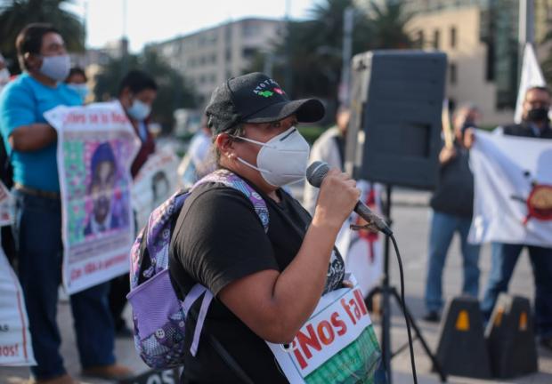 Ayotzinapa marcha en Reforma