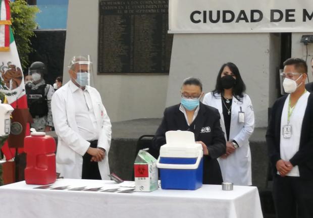 Inicia la inmunización en el Ciudad de México, el 24 de diciembre de 2020.