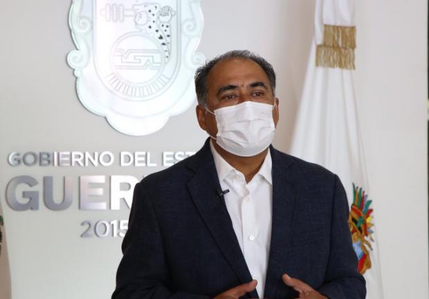 El gobernador de Guerrero, Héctor Astudillo.