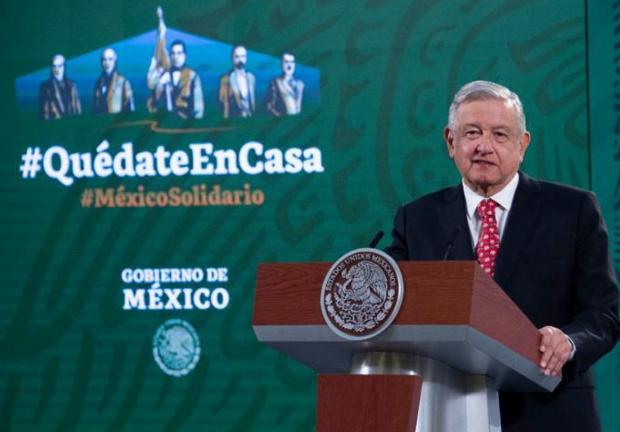 Andrés Manuel López Obrador (AMLO), presidente de México.