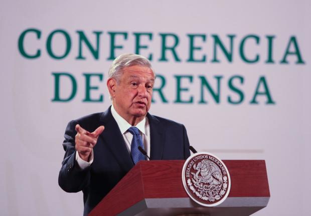 El Presidente Andrés Manuel López Obrador, el 26 de febrero de 2021.