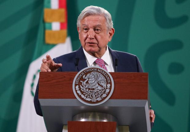 El presidente de México, Andrés Manuel López Obrador (AMLO), el 16 de marzo de 2021.