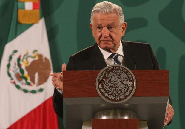 El presidente de México, Andrés Manuel López Obrador, el 9 de abril de 2021.