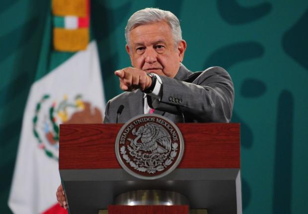 El presidente de México, Andrés Manuel López Obrador (AMLO), el 26 de abril de 2021.