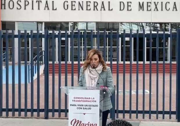Marina del Pilar Ávila, de la coalición “Juntos Haremos Historia en Baja California”