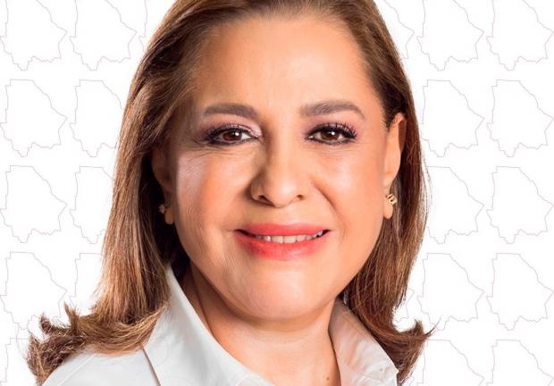 Graciela Ortiz González, candidata a la gubernatura de Chihuahua.