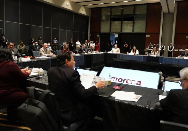 Durante el encuentro de gobernadores electos de Morena, participó Mario Delgado, quien señaló que la reunión de trabajo fue fructífera.