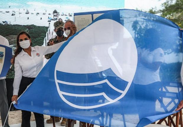 Se ubica Cancún en primer lugar con 39 distintivos Blue Flag