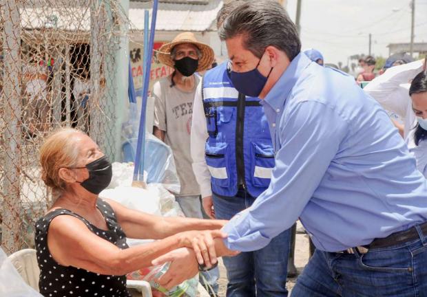El gobernador de Tamaulipas busca poder darle mantenimiento a drenes y a obras de infraestructura hidráulica.