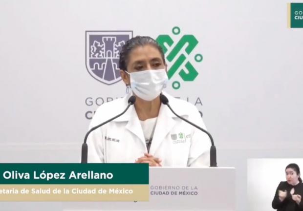La secretaria de Salud de la Ciudad de México explica las estimaciones sobre variante Delta en CDMX.