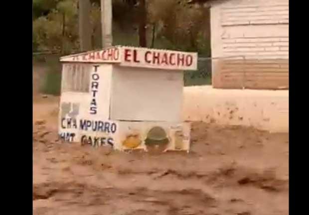 Tormenta en Nogales, Sonora, deja una persona muerta y cuantiosos daños