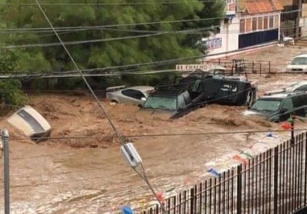 Tormenta en Nogales, Sonora, deja una persona muerta y cuantiosos daños