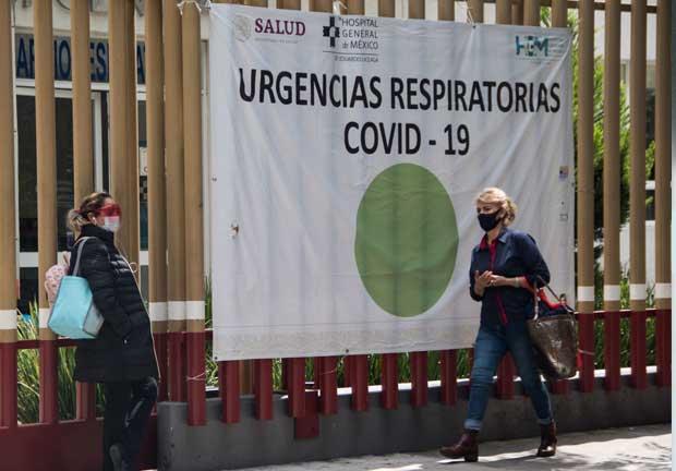Atención médica continúa en algunos hospitales de la capital Mexicana