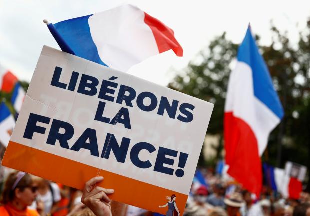 Este fin de semana participaron en la protesta más de 175 mil franceses.