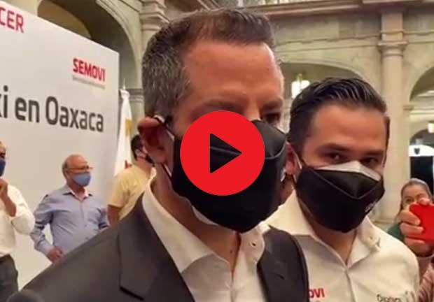 El gobernador de Oaxaca criticó la sanción en su contra, impuesta por el TEPJF, tras difundir un video informativo en una reunión privada