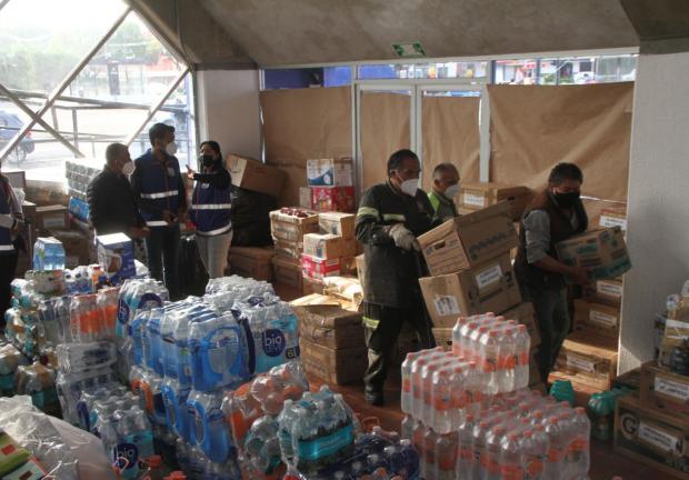 Alcaldía Benito Juárez entrega apoyo para damnificados por el huracán Grace