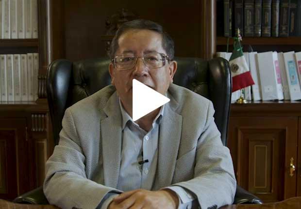 Mensaje del secretario de Finanzas de Zacatecas, Ricardo Olivares Sánchez